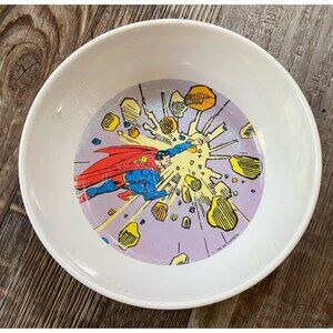 DC Comics Superman Kids Melamine  7" Bowl Zak Designs